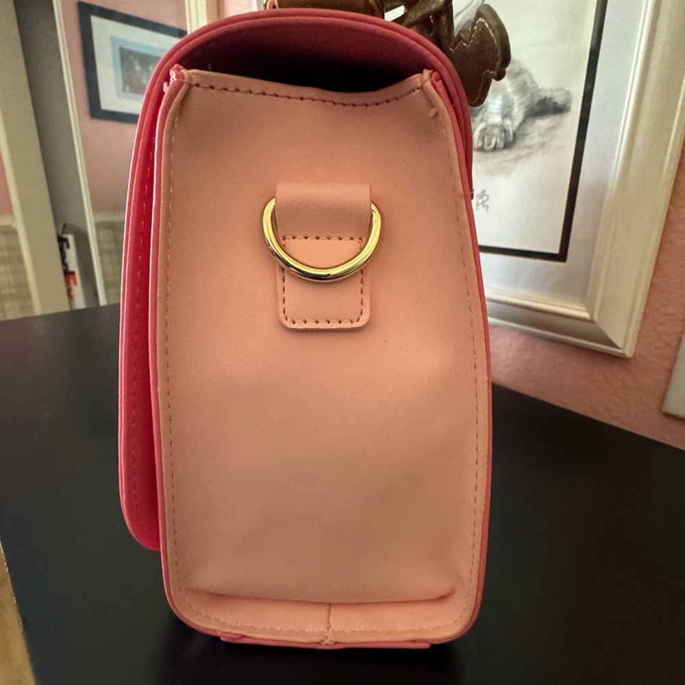 NWT Disney Peter Pan 70th Anniversary LOUNGEFLY Pink Crossbody Bag - Picture 14 of 15